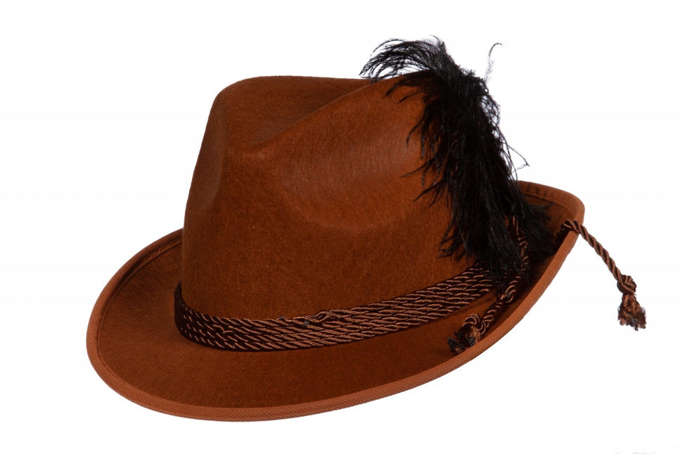 Brown Hat Tyrolean