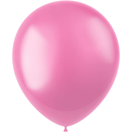 Balony różowe Metallic Bubblegum Pink 33cm 100szt