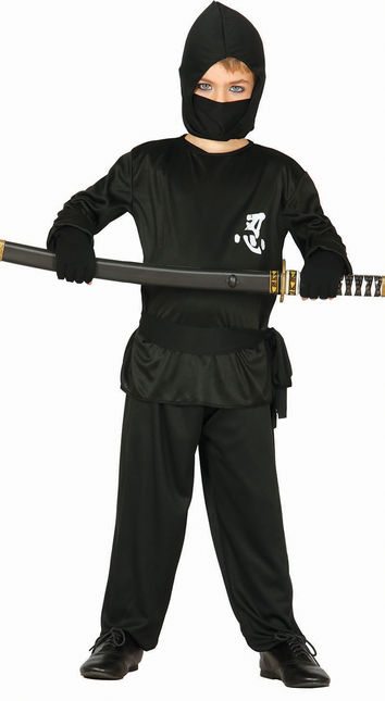 Kombinezon Ninja dla dziecka czarny