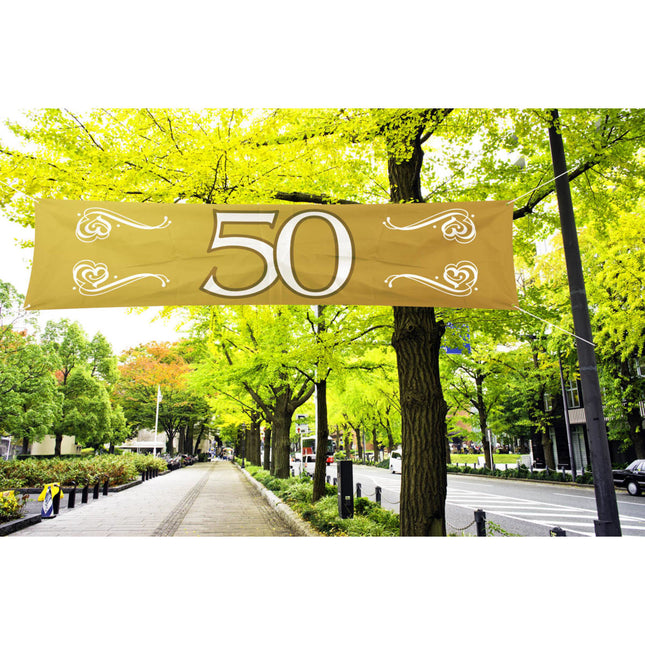 Baner 50 Years Gold 1,8 m