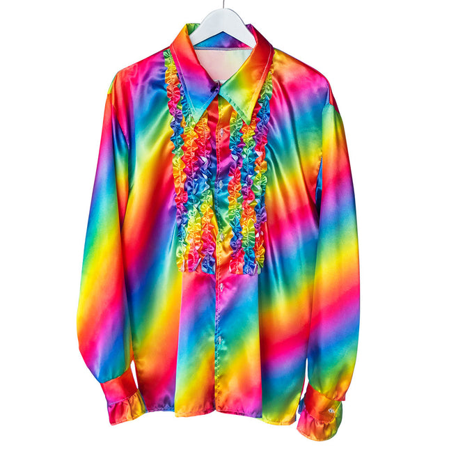 Bluza męska z falbanką Rainbow