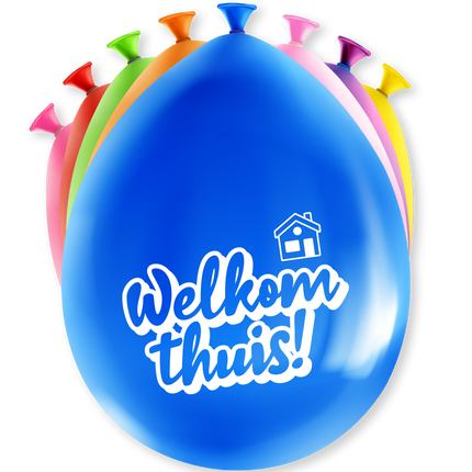 Balony lateksowe Welcome Home 30cm 8szt