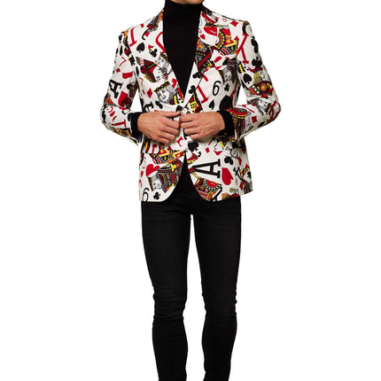 Casino Playing Cards Blazer Men OppoSuits