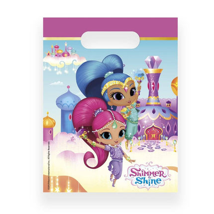 Torebki do dzielenia się Shimmer And Shine 23 cm 6 szt.