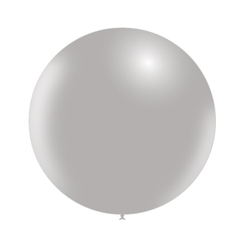 Szary balon gigant 60 cm