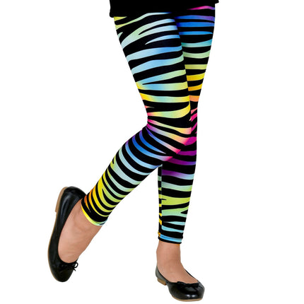 Neonowe legginsy 80S Girl