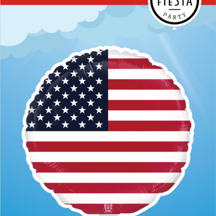 Balon helowy America pusty 45 cm