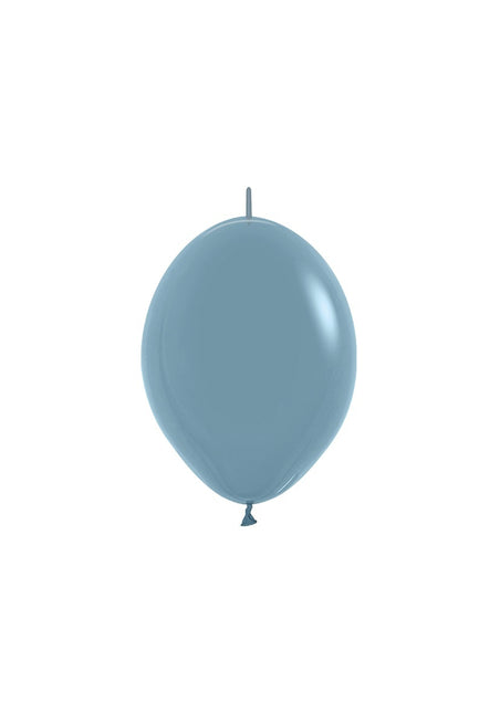 Balony Pastel Dusk Blue 15cm 50szt