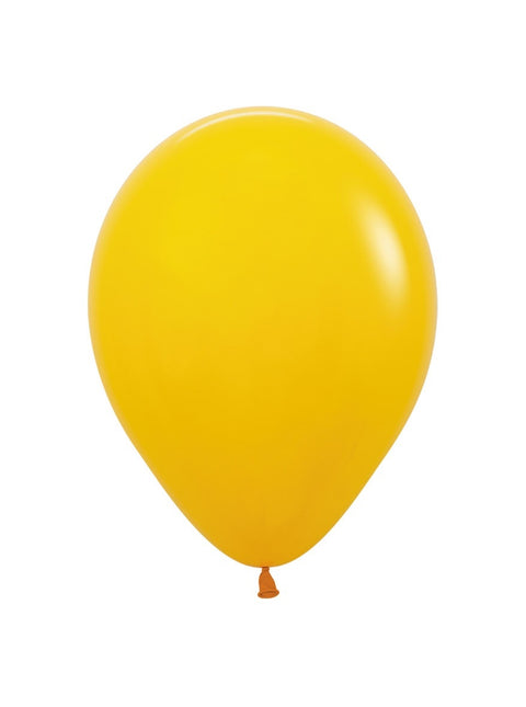 Balony Honey Yellow 23cm 50szt