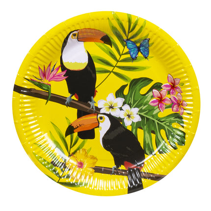 Talerze Toucan 23cm 6szt