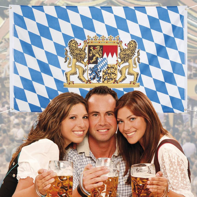 Flaga Oktoberfest Bavaria 1,5 m