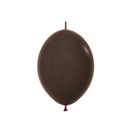 Balony Czekoladowy Brąz 15cm 50szt