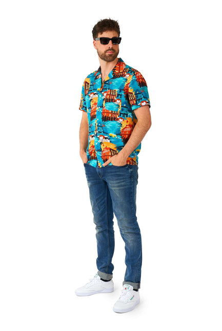 Koszula męska IT z krótkim rękawem OppoSuits