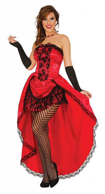 Czerwona sukienka Moulin Rouge