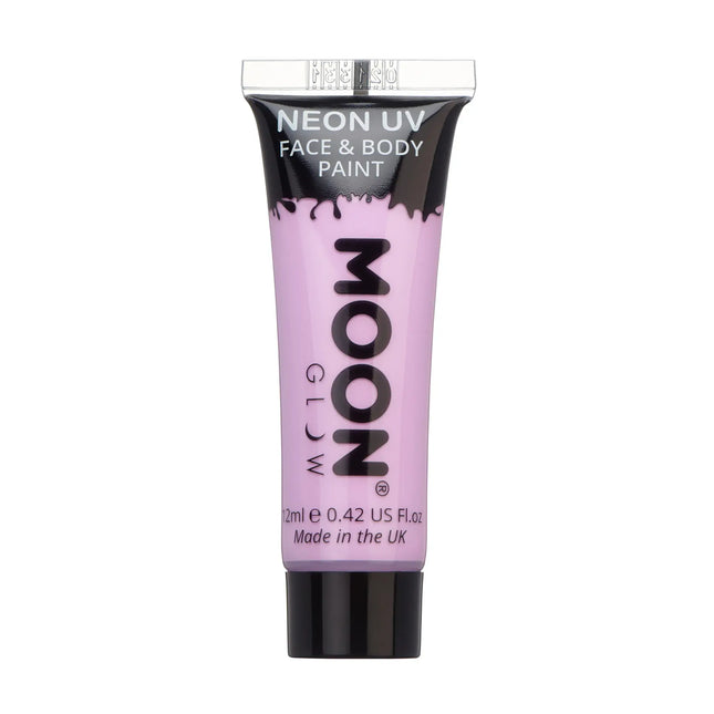 Farba do twarzy Moon Glow Pastel Neon UV Pastel Lilac 12ml