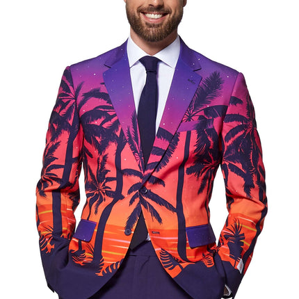 Hawaii Palm Tree Suit Men OppoSuits