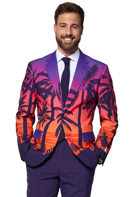 Hawaii Palm Tree Suit Men OppoSuits