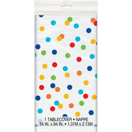 Obrus Confetti Rainbow 2,13 m