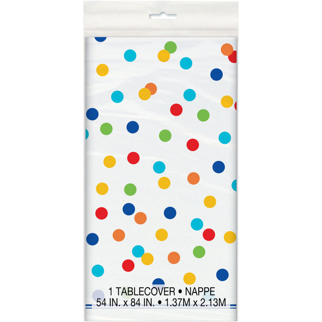 Obrus Confetti Rainbow 2,13 m