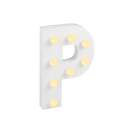 P Light Letter 16.5cm