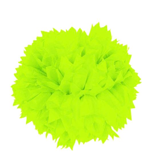 Pompon Neon Zielony 30cm