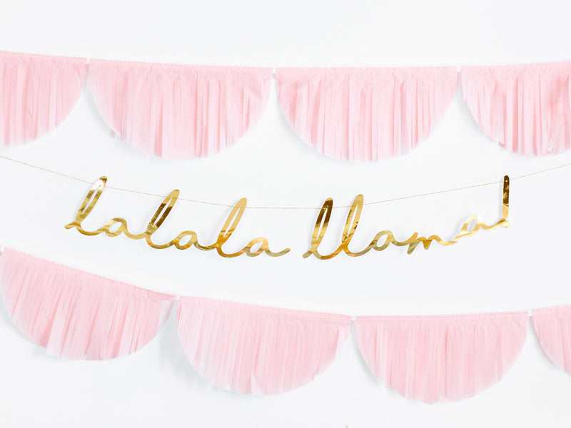 Baner Lalala Llama Gold 82cm