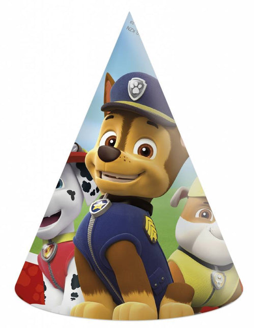 Czapki imprezowe Paw Patrol 6 szt.