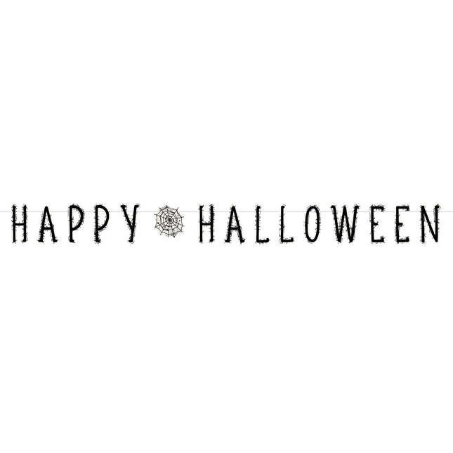 Girlanda z literami Happy Halloween 1,8 m