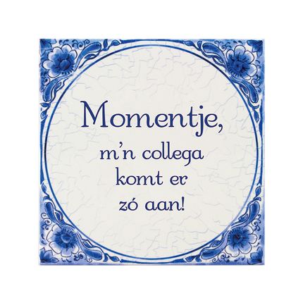 Płytka Delft Blue Moments 14,5 cm