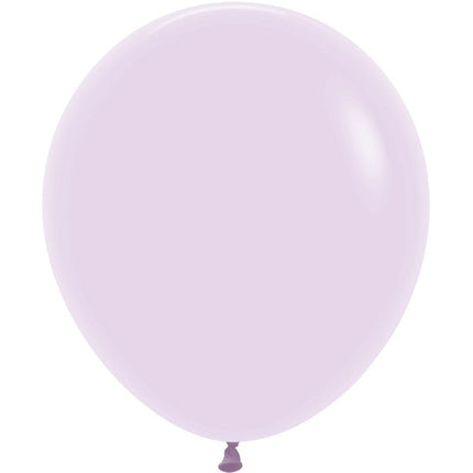 Balony Pastel Matte Lilac 45cm 25szt