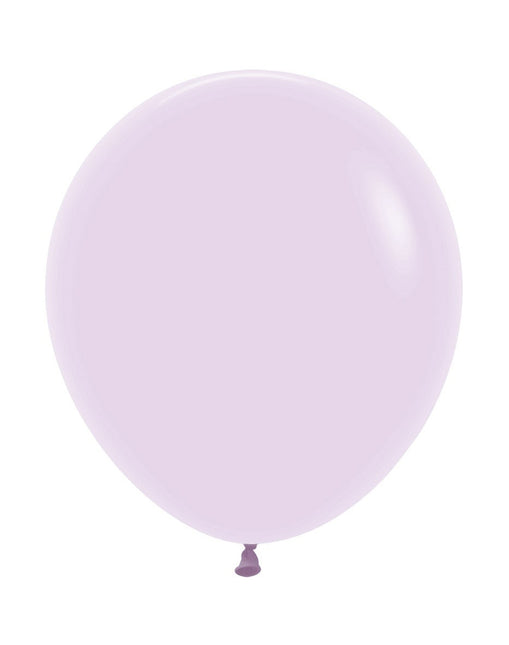 Balony Pastel Matte Lilac 45cm 25szt