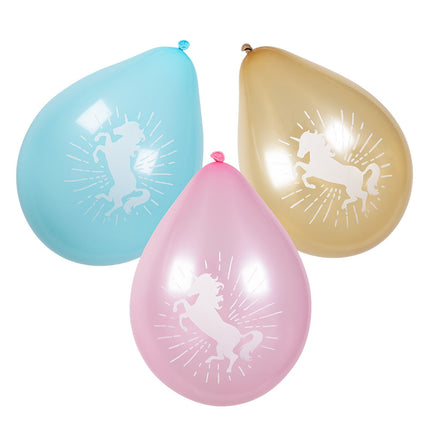 Balony jednorożce 25cm 6szt