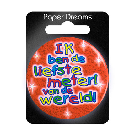 Przycisk I Am The Sweetest Meter 5,5 cm