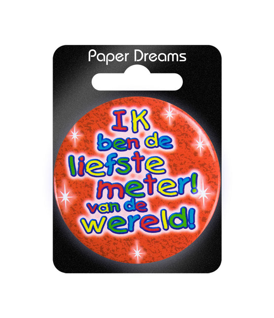 Przycisk I Am The Sweetest Meter 5,5 cm