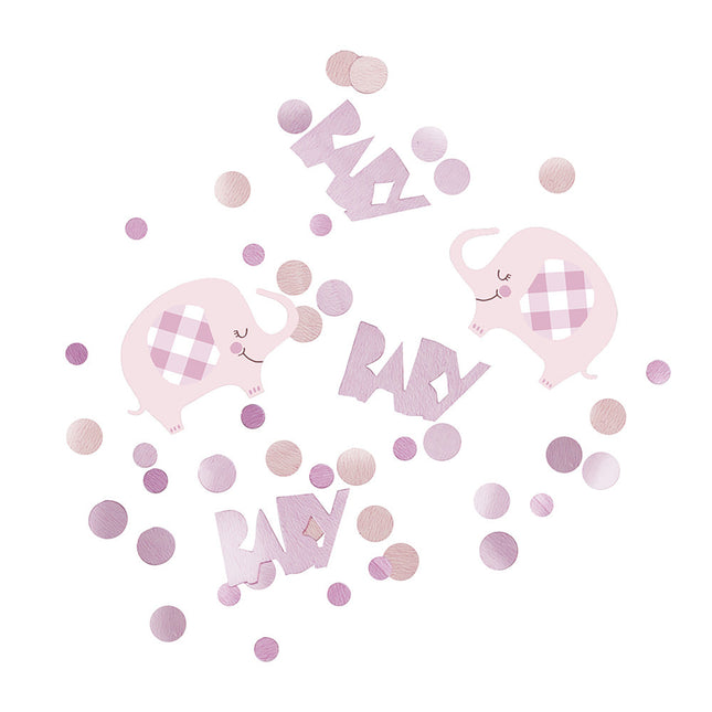 Baby Elephant Confetti Pink 14gr