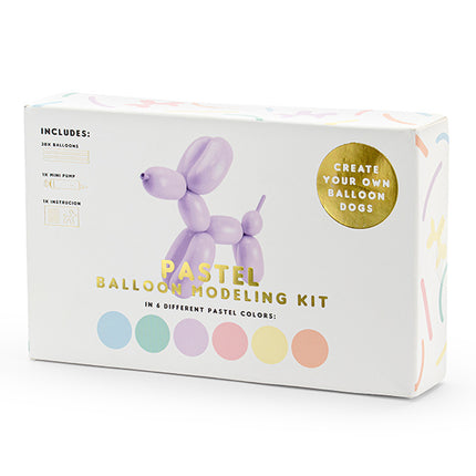 Balony do modelowania Pastel 30szt