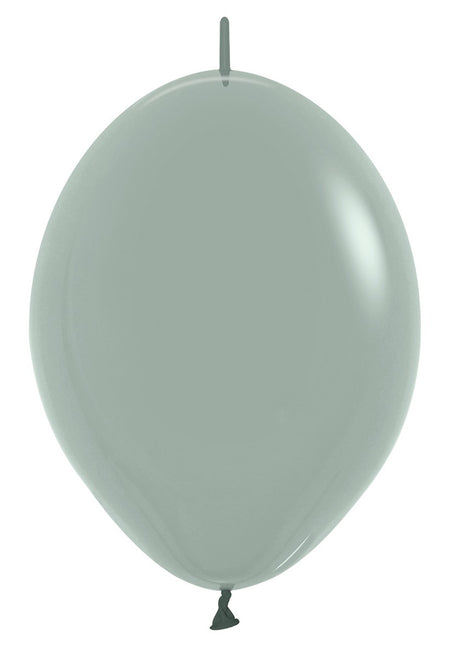 Balony Pastel Dusk Laurel Green 30cm 50szt