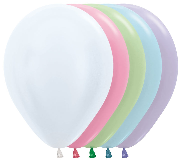 Balony Pearl Mix 30cm 50szt