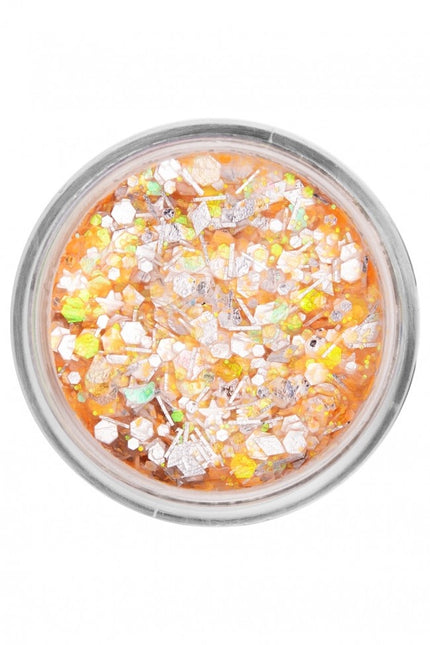 PXP Pressed Chunky Glitter Creme Orange Candy 10ml