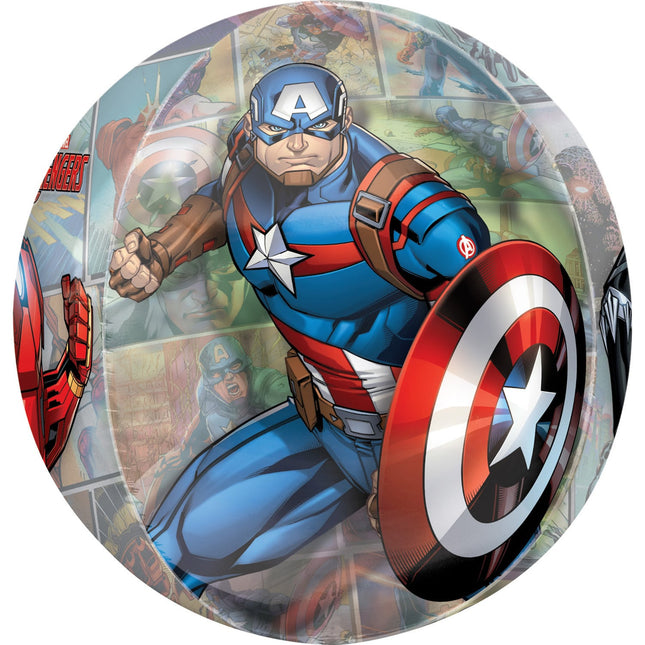 Avengers Balon z helem 40 cm pusty