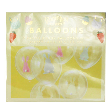 Balony wielkanocne Królik 30cm 9szt