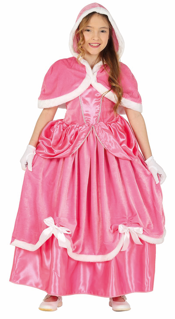 Sukienka księżniczki dziecięca różowa długa