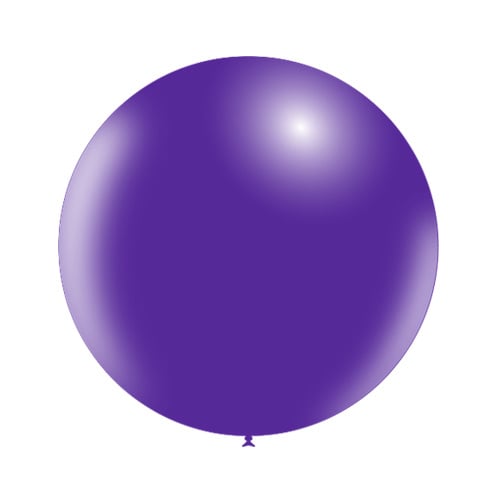 Fioletowy balon gigant 60 cm