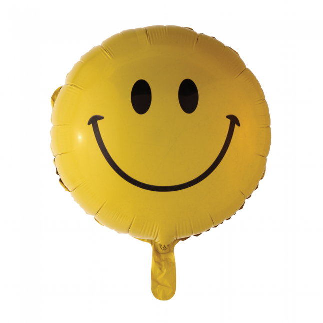 Balon helowy Emoji Smile 45 cm pusty