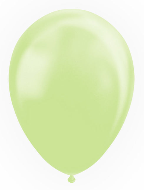 Zielone balony Pastel Macaron 30cm 25szt