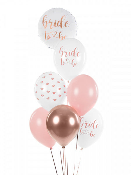 Balony Bride To Be Mix 30cm 6szt