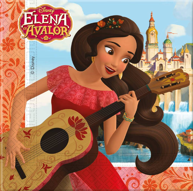 Serwetki Elena Van Avalor 33cm 20szt