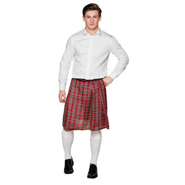 Scottish Kilt Red