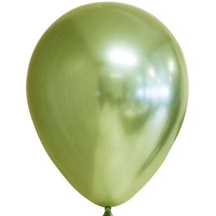 Balony zielone błyszczące 30,5cm 100szt