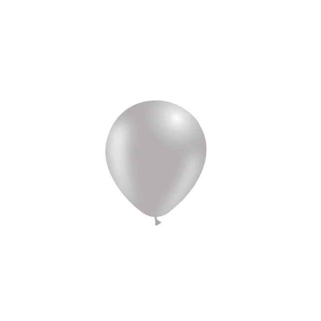 Balony szare 14cm 100szt